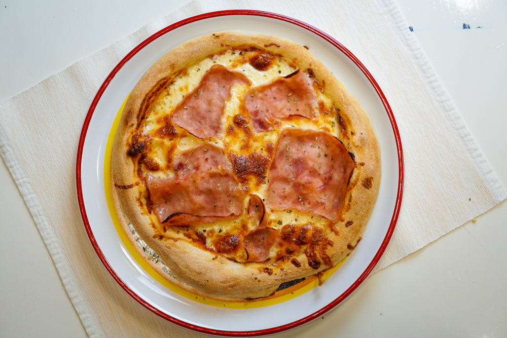 Pizza Prosciutto-Funghi